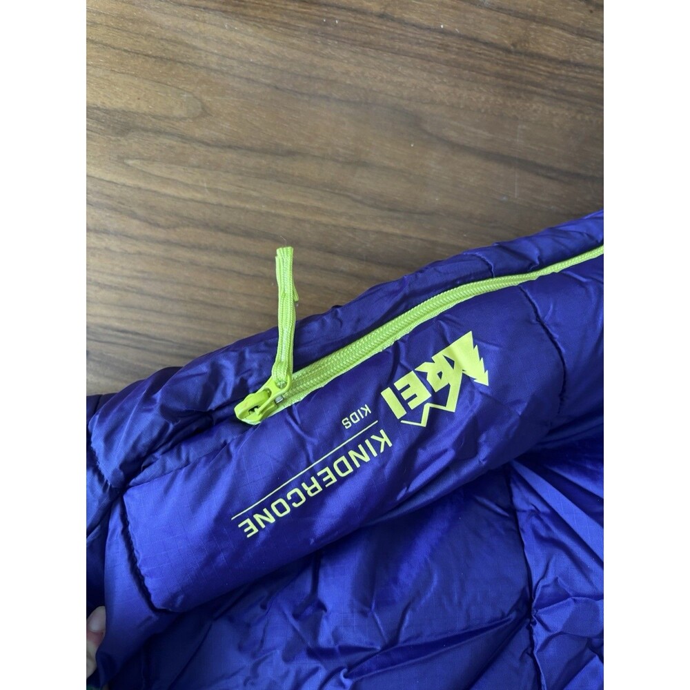 REI Kindercone Mummy Kids Sleeping Bag Purple - Picture 5 of 12
